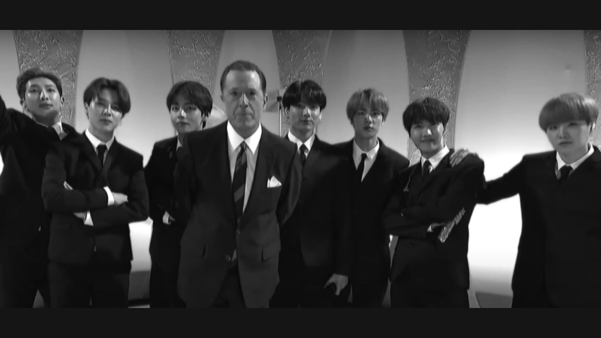 The band with Colbert (Image via YouTube/The Late Show with Stephen Colbert)